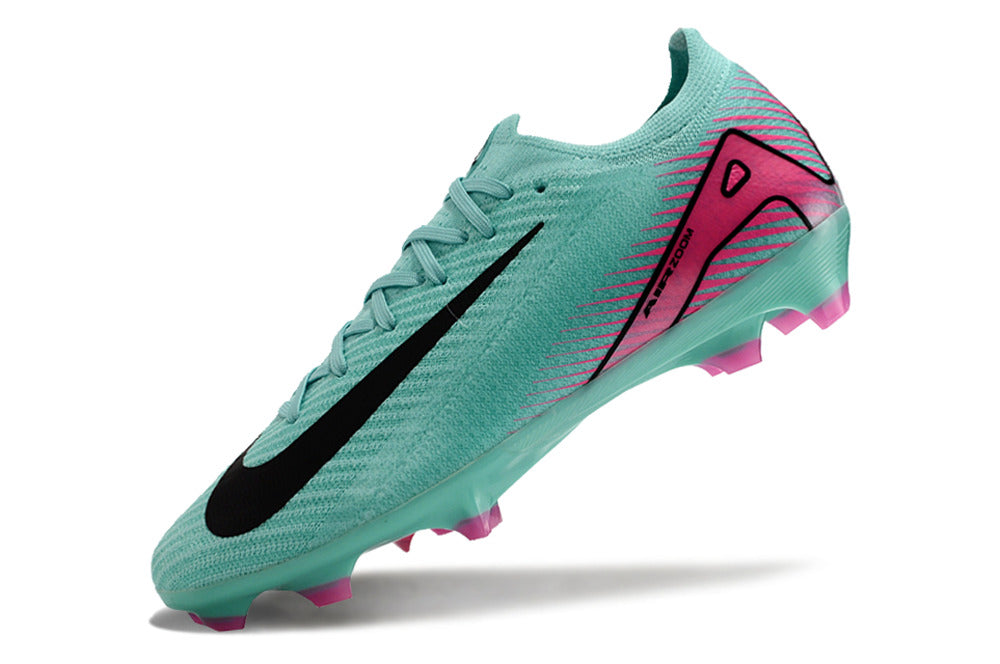 Chuteira de Campo Nike AIR Zoom Mercurial Vapor 16 Elite Pink/Cyan| Football Boots