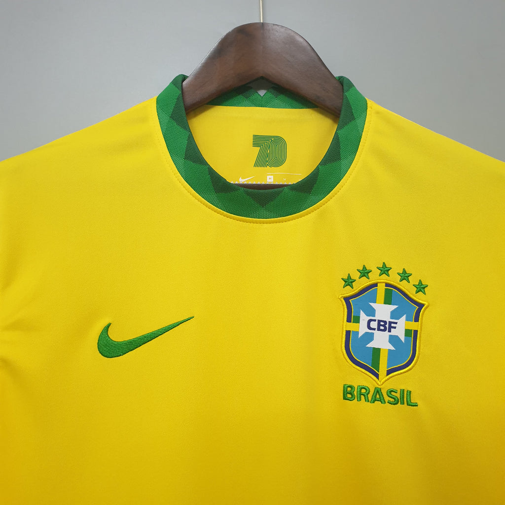 Camisa Seleção Brasileira 2020 Home (Versão Retrô)