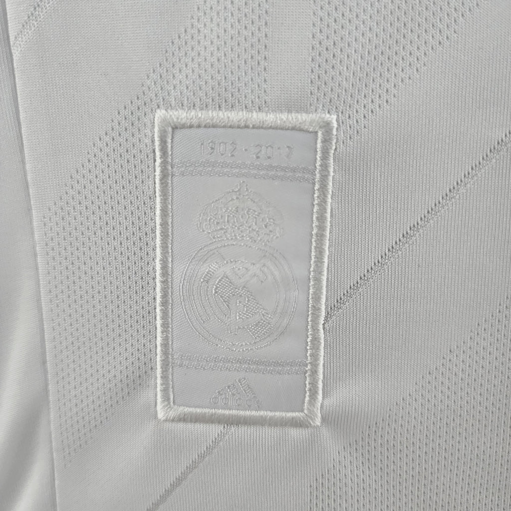 Camisa Real Madrid Home 17/18 (Versão Torcedor Retrô)