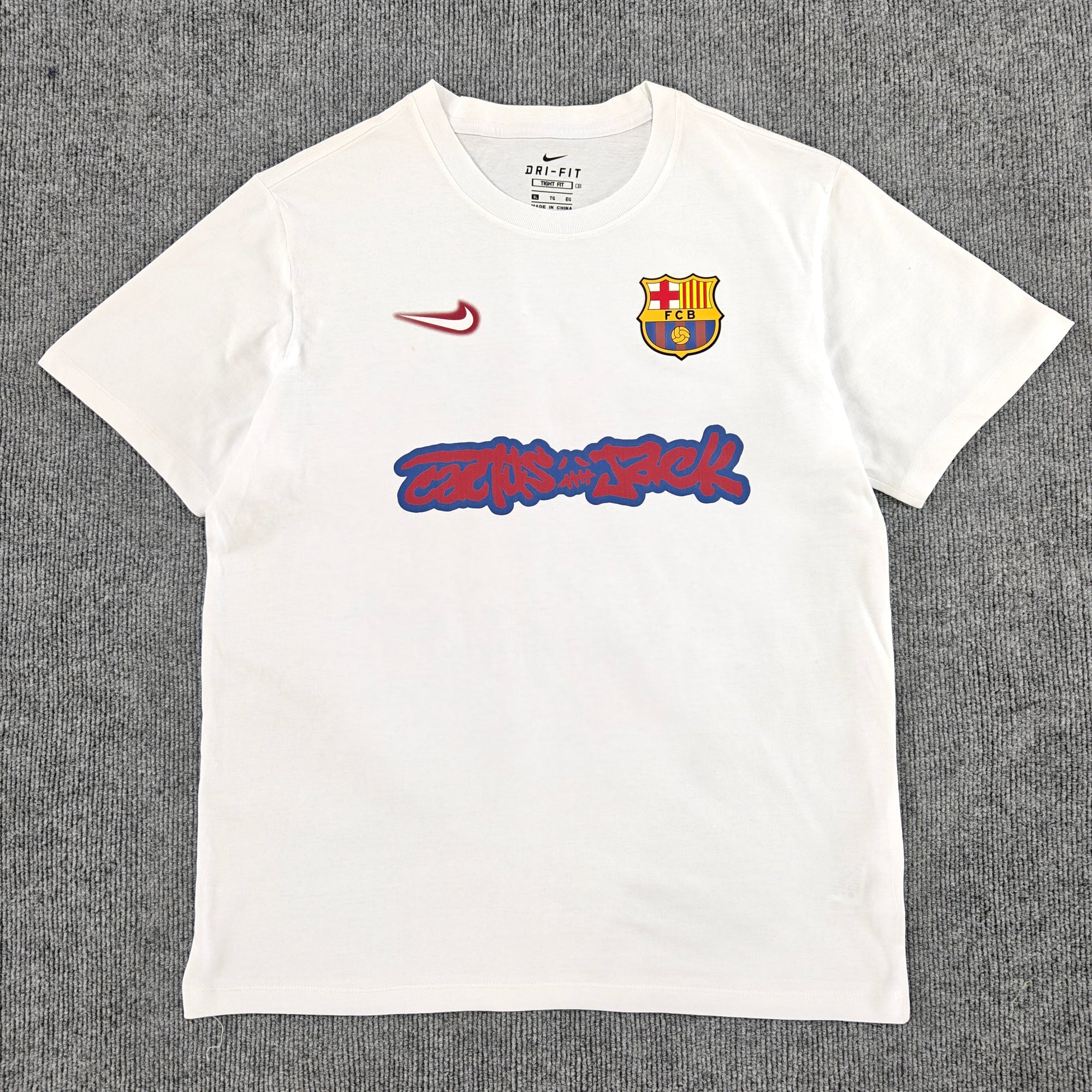 Camisa Casual Especial "Cactus Jack" FC Barcelona | Moda Esportiva
