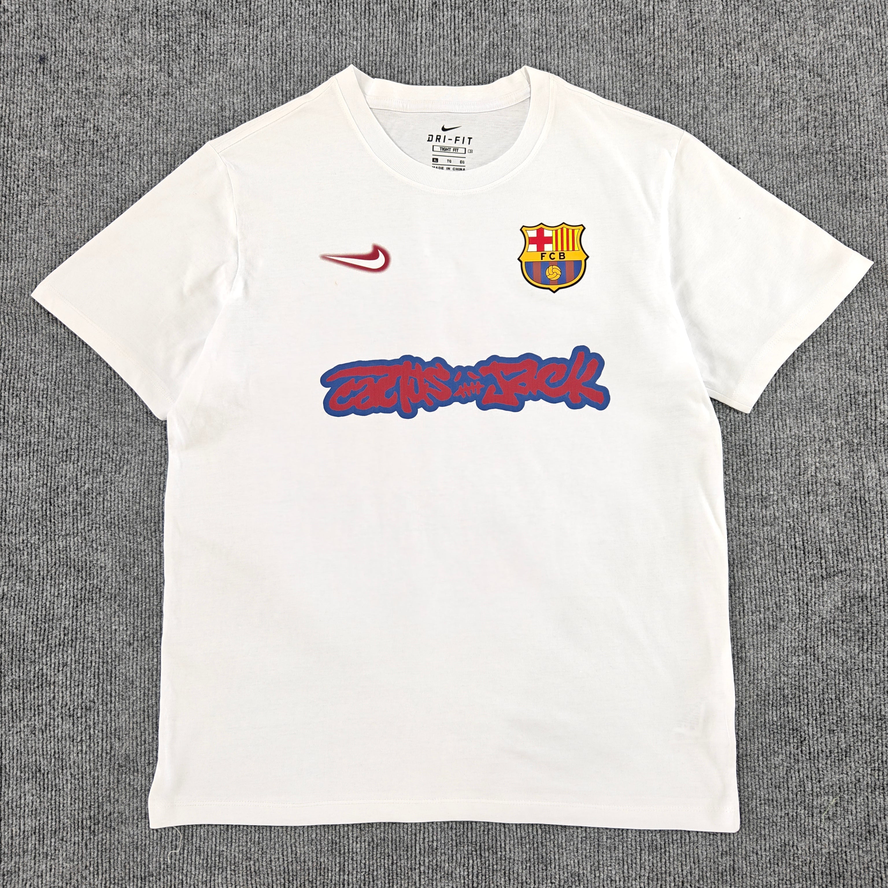 Camisa Casual Especial "Cactus Jack" FC Barcelona | Moda Esportiva
