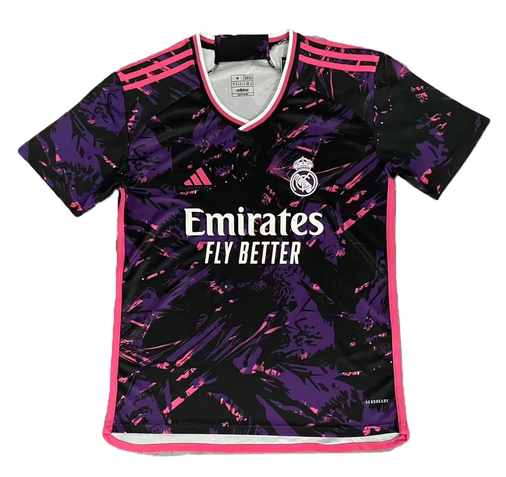 Camisa Real Madrid CF "Purple Art Style" (Versão Torcedor) | EDIÇÃO ESPECIAL