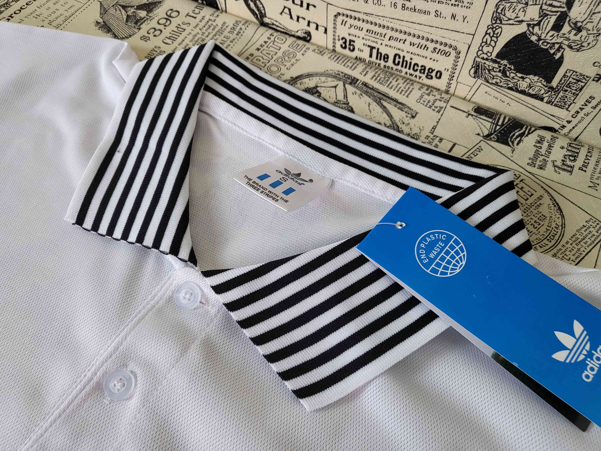 Camisa Real Madrid "White Polo Style" 23/24 (Versão Torcedor) | EDIÇÃO ESPECIAL