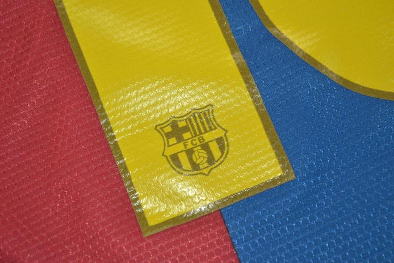 Camisa Barcelona Home 07/08 (Versão Manga Longa Retrô)