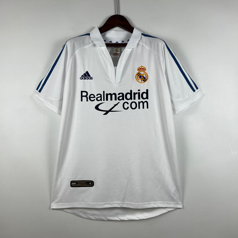 CAMISOLA REAL MADRID I 01/02 homem (RETRO)