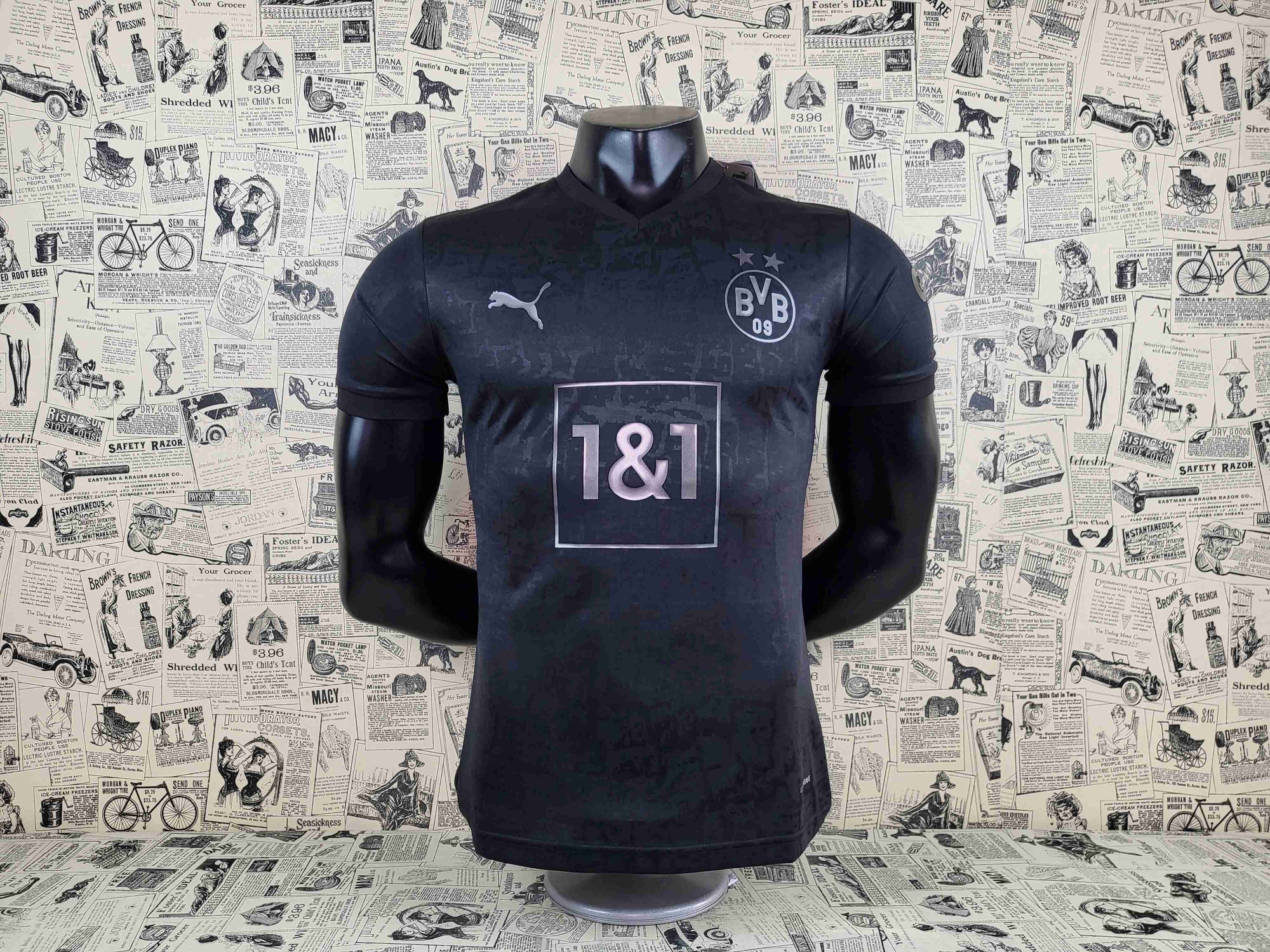Camisa Borussia Dortmund "Dark Style" 23/24 (Versão Jogador) | EDIÇÃO ESPECIAL