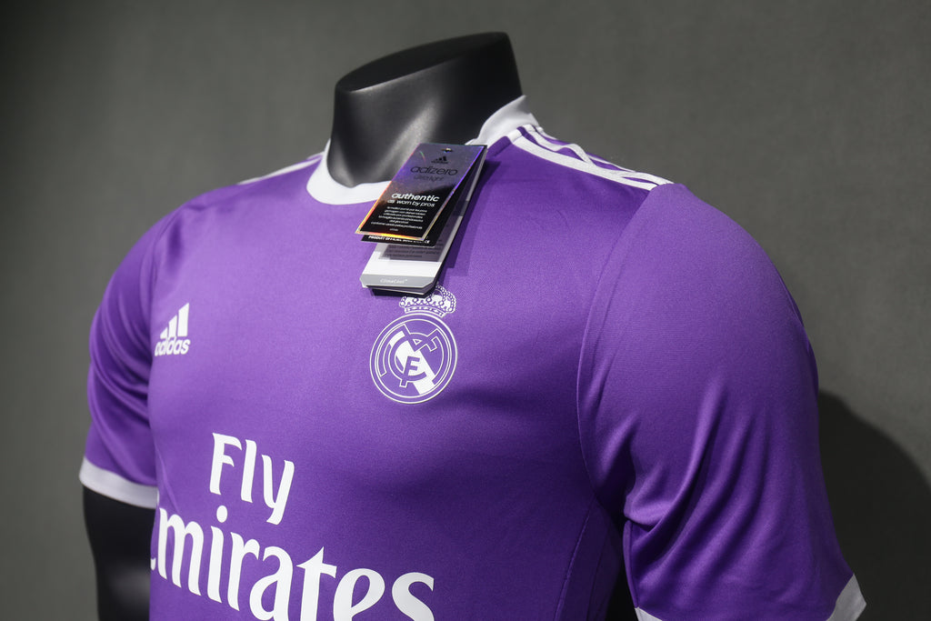 Camisa Real Madrid Away 16/17 (Versão Jogador Retrô)