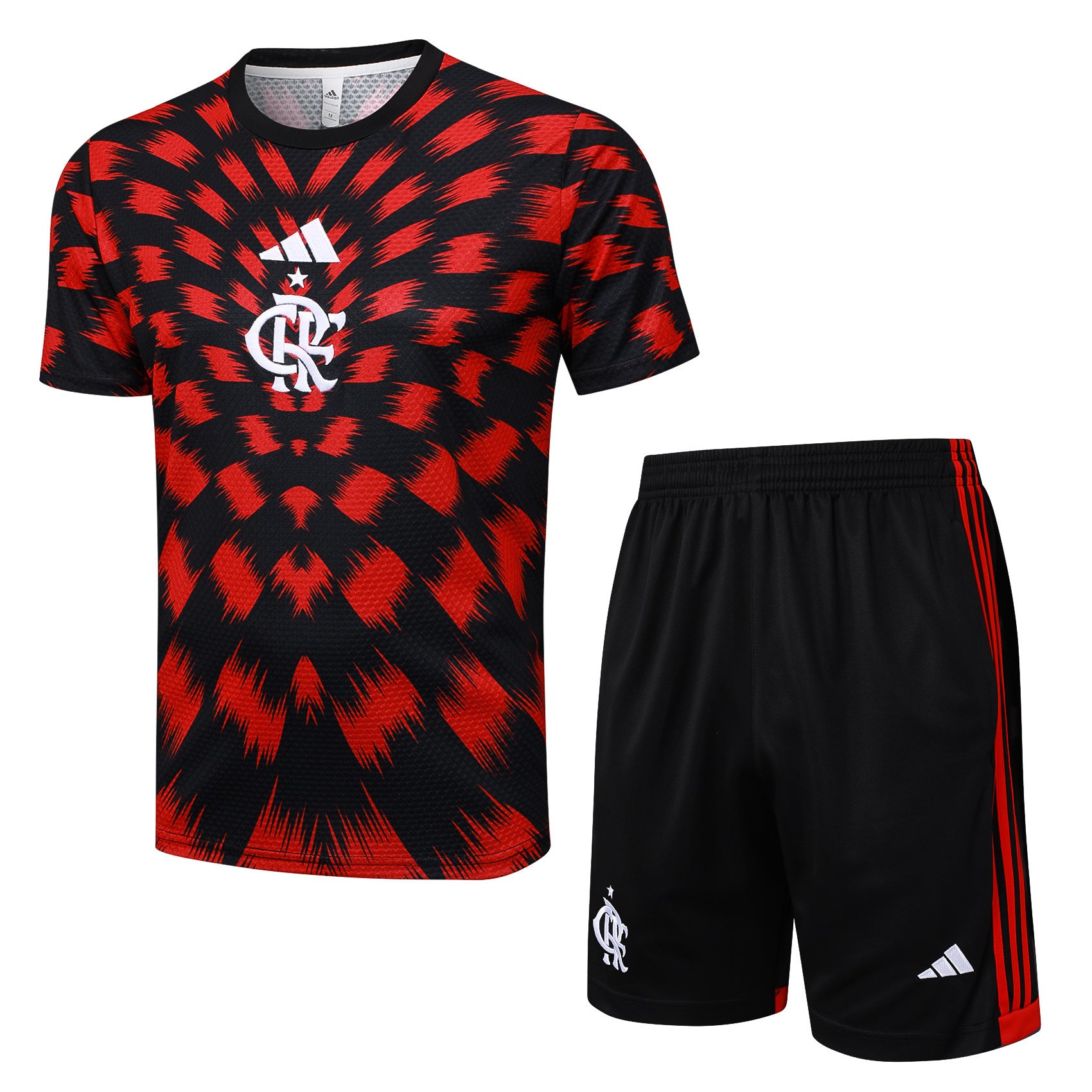 Kit Pre-Treino CR Flamengo Conjunto Adulto/Infantil (Versão Torcedor)