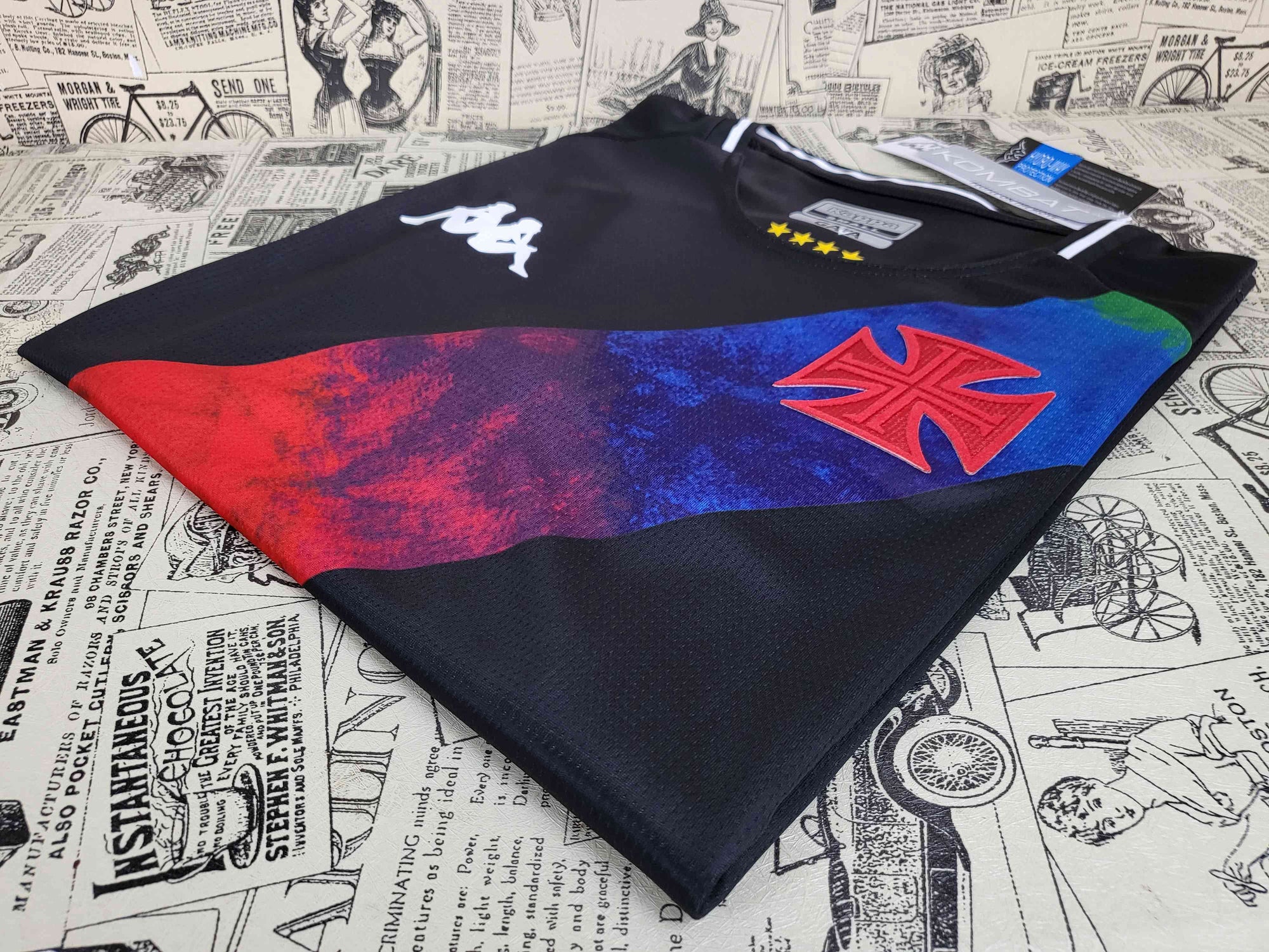 Camisa CR Vasco da Gama "Black Style" 23/24 (Versão Torcedor) | EDIÇÃO ESPECIAL