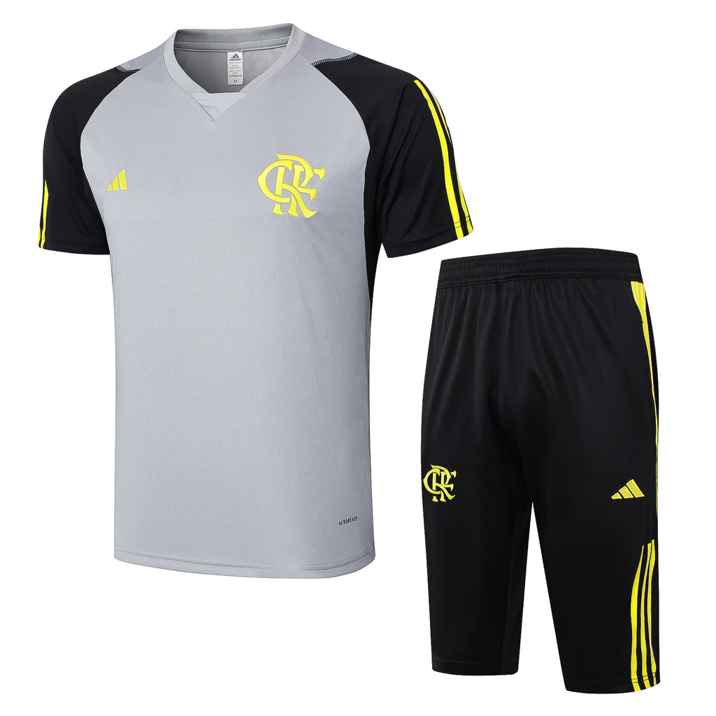 Kit Pre-Treino CR Flamengo Conjunto Adulto/Infantil (Versão Torcedor)