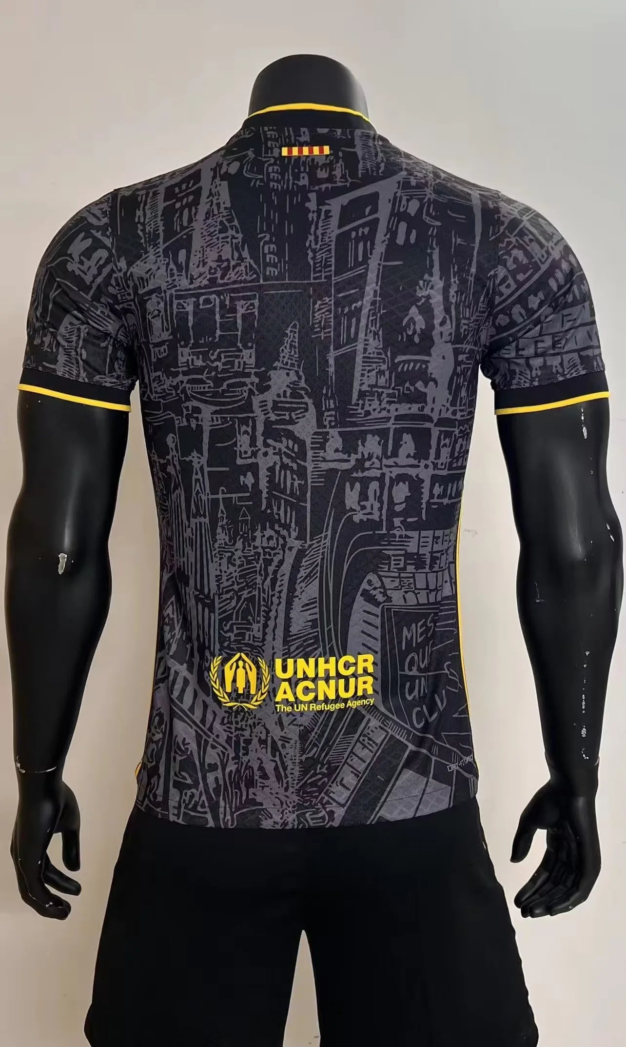 Camisa FC Barcelona "Black-Yellow" 24/25 (Versão Jogador) | EDIÇÃO ESPECIAL