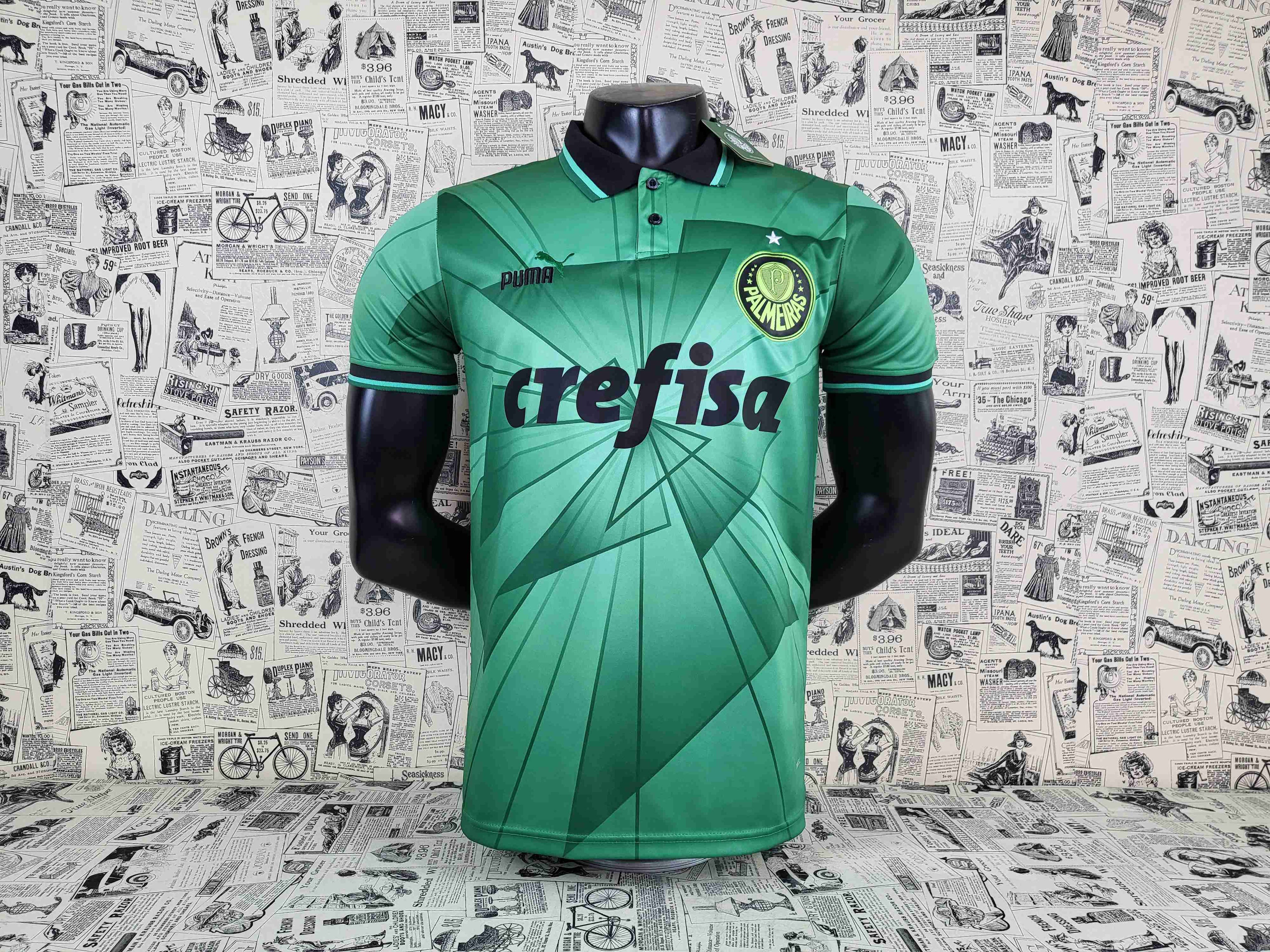 Camisa Palmeiras "Vibrant Green" 23/24 (Versão Torcedor) | EDIÇÃO ESPECIAL