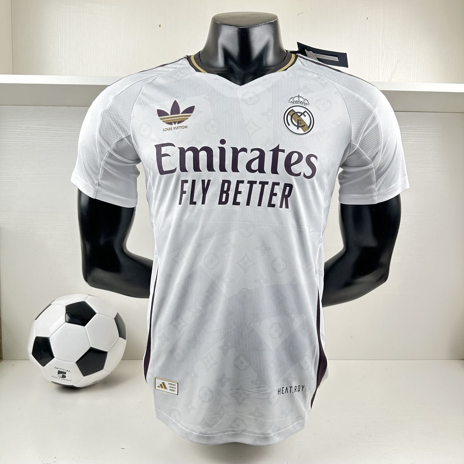 Camisa Real Madrid "Louis Vuitton" 21/22 (Versão Jogador) | EDIÇÃO ESPECIAL