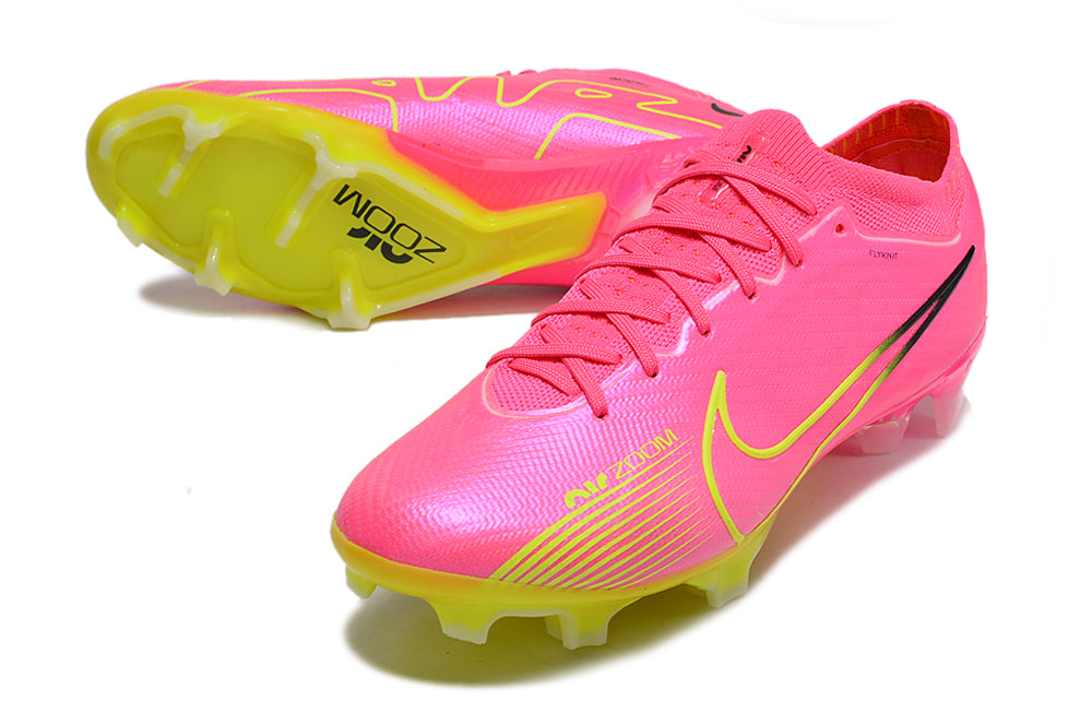 Chuteira de Campo Nike AIR Zoom Mercurial Vapor 15 Elite Pink/Yellow | Football Boots