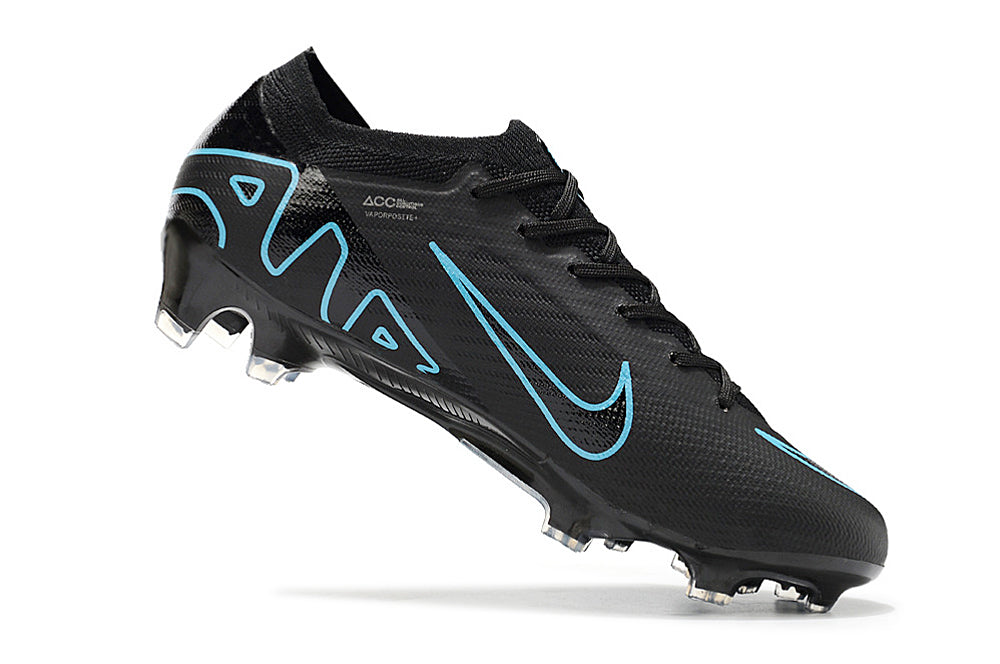 Nike Mercurial Vapor Flyknit Ultra FG Botas de Fútbol - Negro Azul | Football Boots
