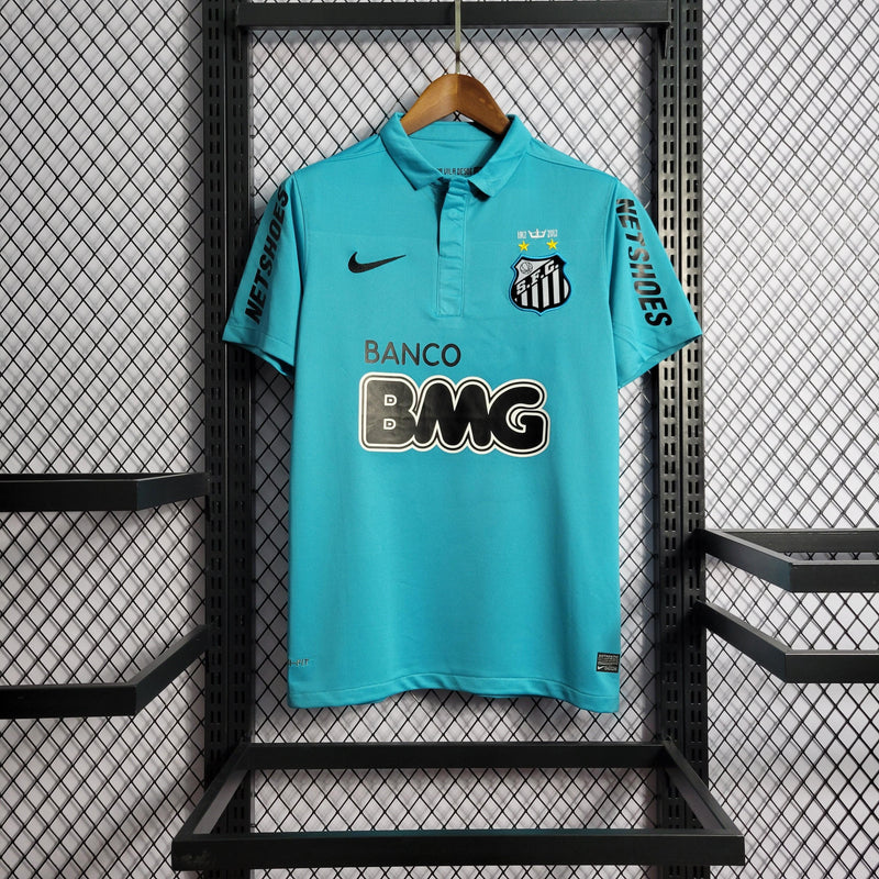 Camisa Santos Third 12/13 Retrô - Azul