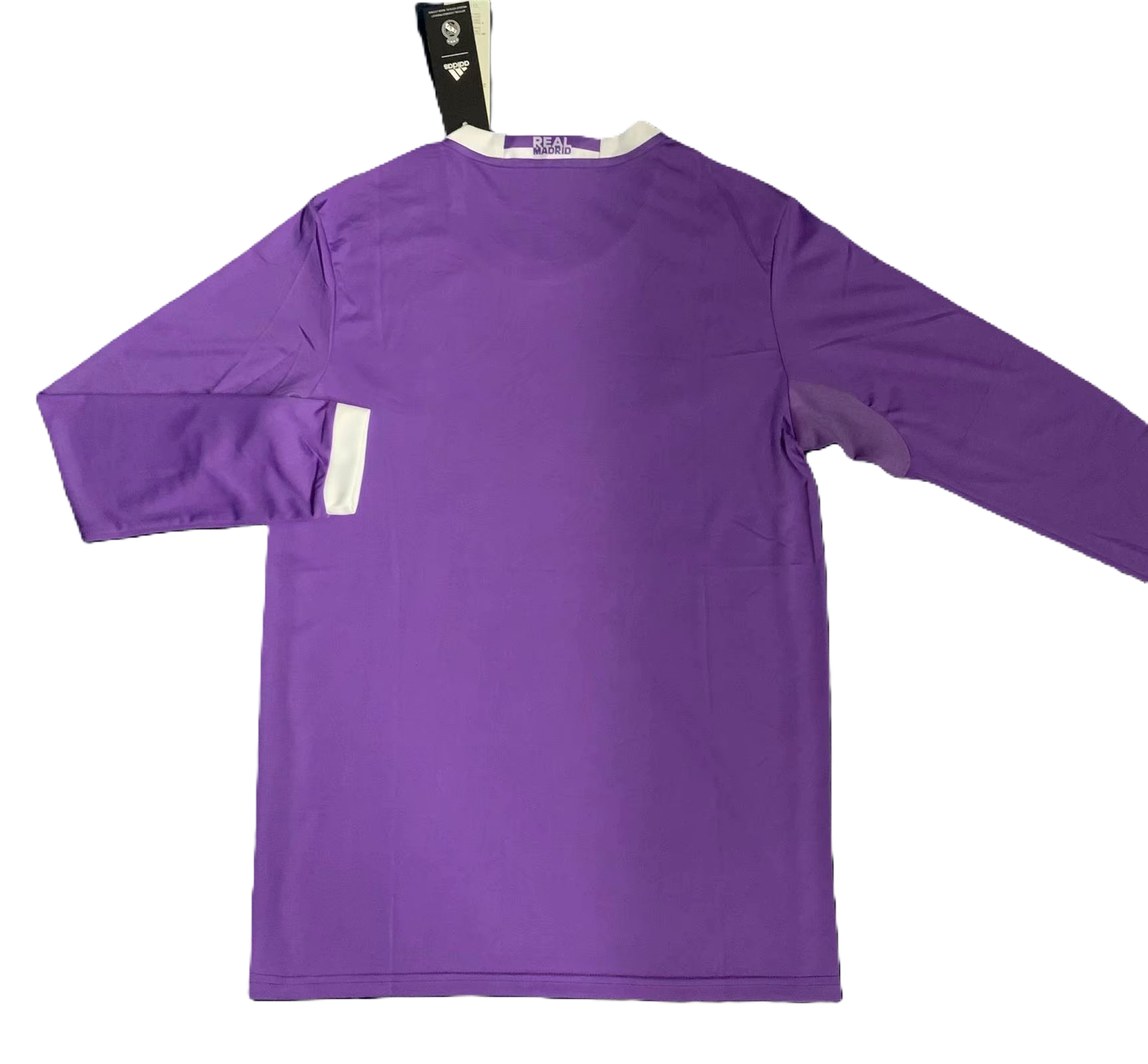 Camisa Real Madrid Away 16/17 (Versão Manga Longa Torcedor Retrô)