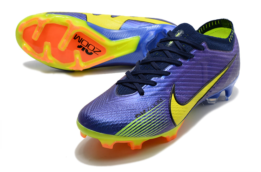 Chuteira de Campo Nike AIR Zoom Mercurial Vapor 15 Elite Purple/Yellow | Football Boots