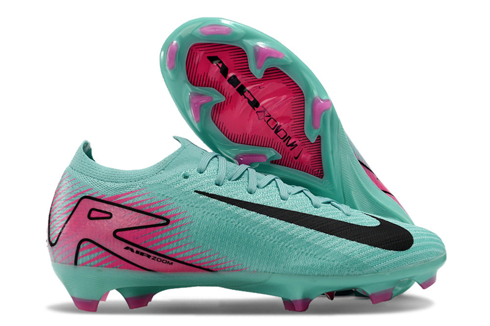 Chuteira de Campo Nike AIR Zoom Mercurial Vapor 16 Elite Pink/Cyan| Football Boots