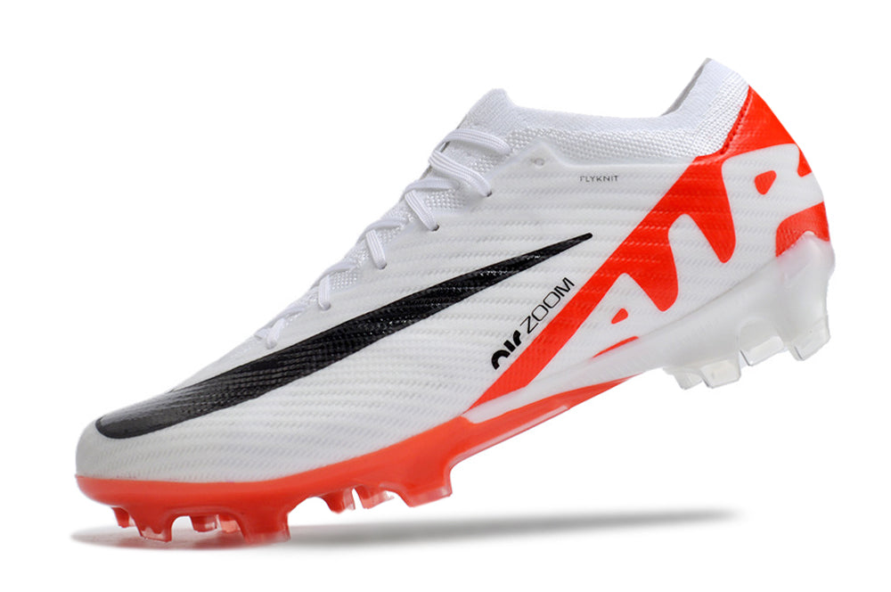 Chuteira de Campo Nike Air Zoom Mercurial Vapor 15 Elite FG Branco/Laranja | Football Boots