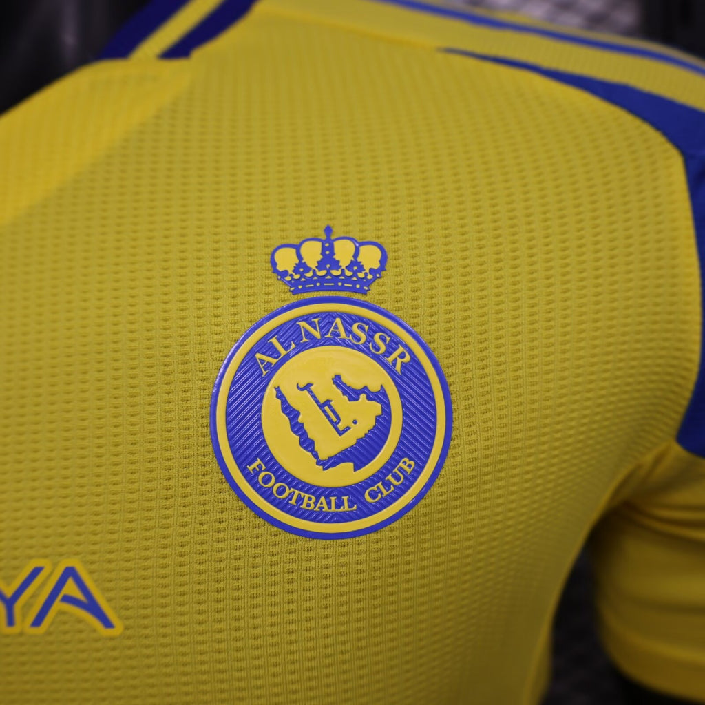 Camisa Al-Nassr FC 24/25 Home (Versão Jogador)
