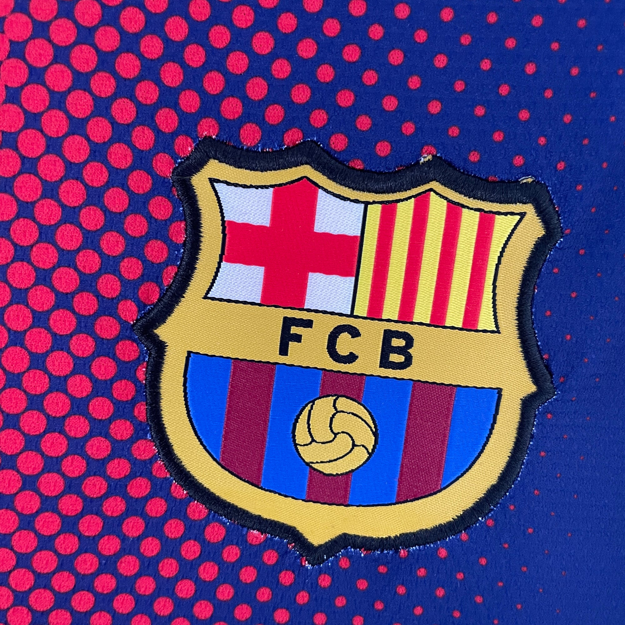 Camisa Barcelona Home 12/13 (Versão Manga Longa Retrô)