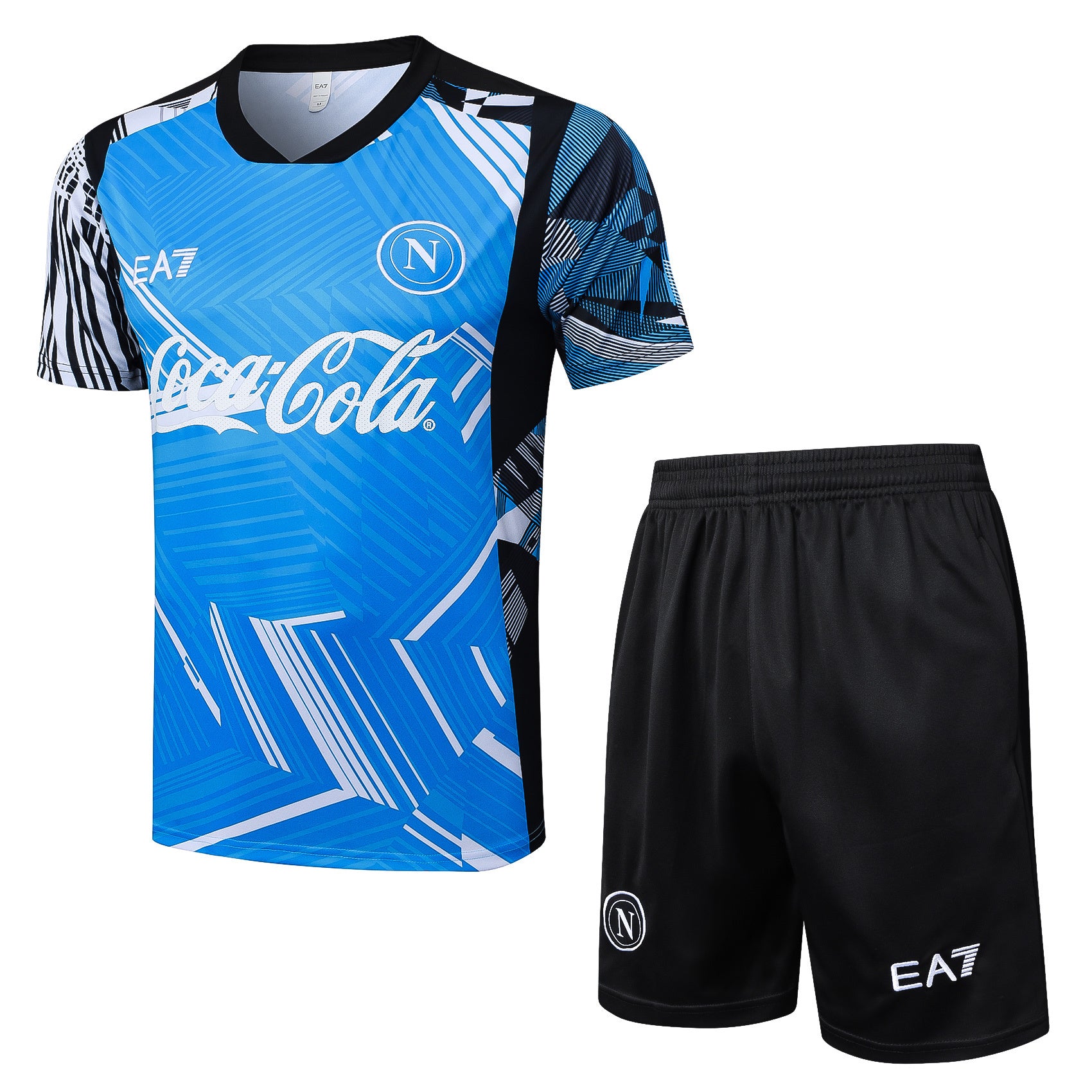 Kit Pre-Treino SSC Napoli Adulto/Infantil (Versão Torcedor)