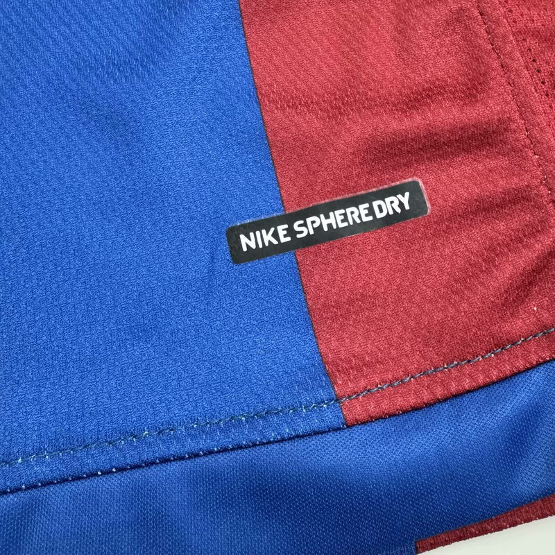 Kit Barcelona Home Conjunto Infantil 06/07 (Versão Retrô)