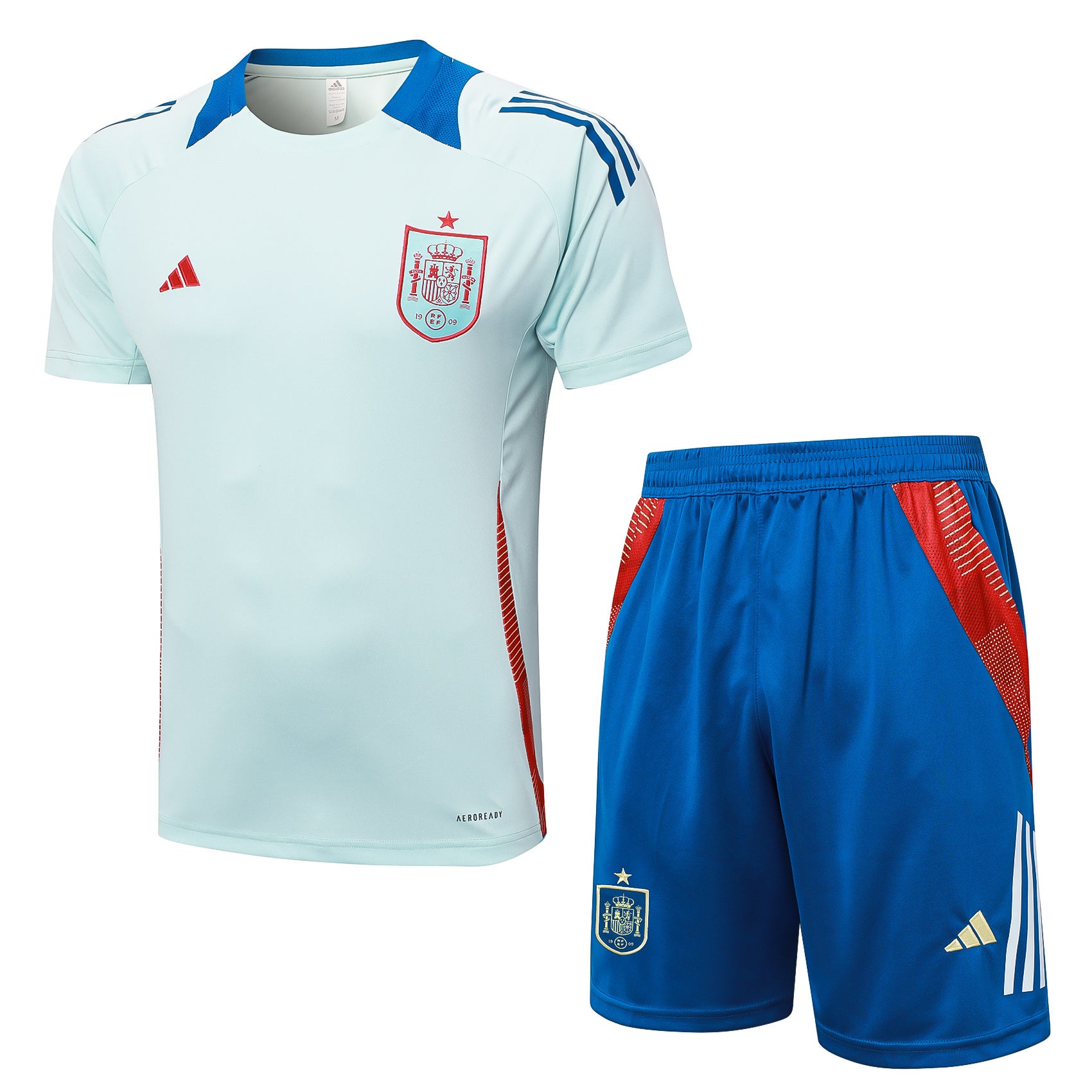 Kit Pre-Treino Seleção da Espanha Adulto/Infantil (Versão Torcedor)