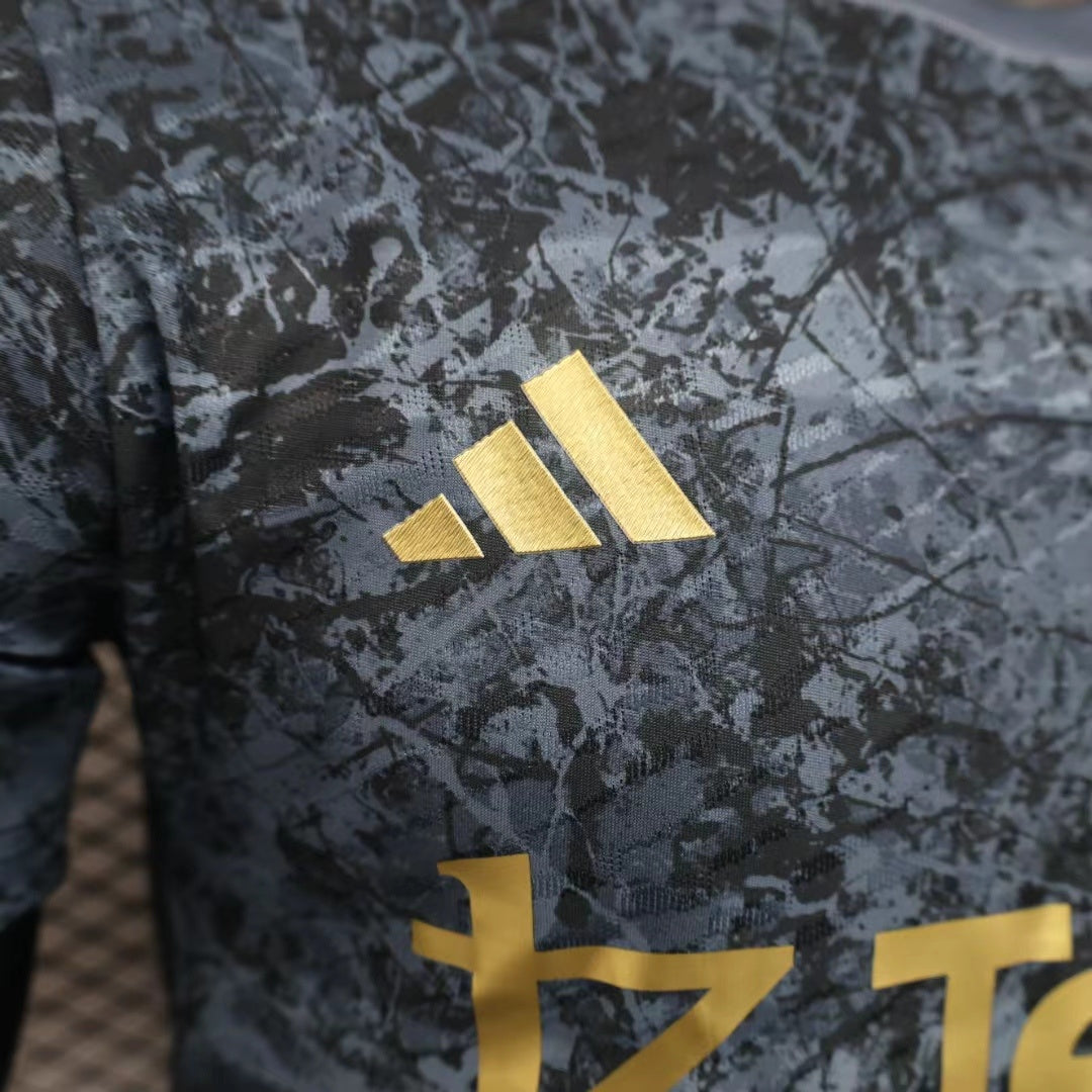 Camisa Manchester United "Black-Gold" (Versão Jogador) | EDIÇÃO ESPECIAL
