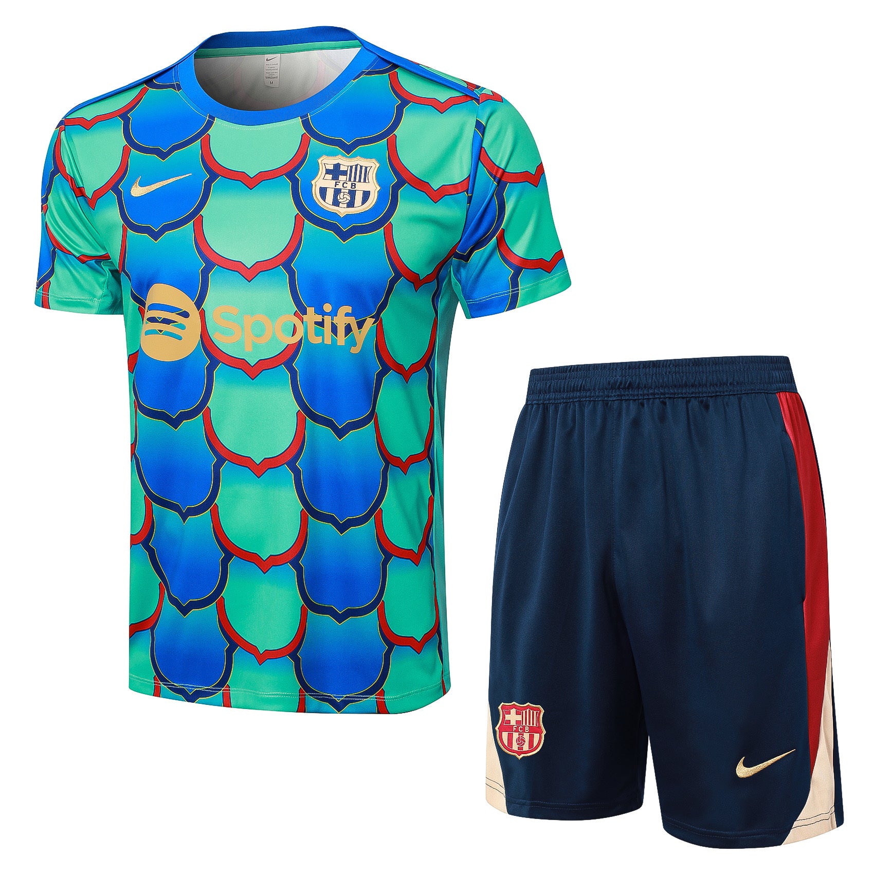 Kit Pre-Treino FC Barcelona Adulto/Infantil (Versão Torcedor)