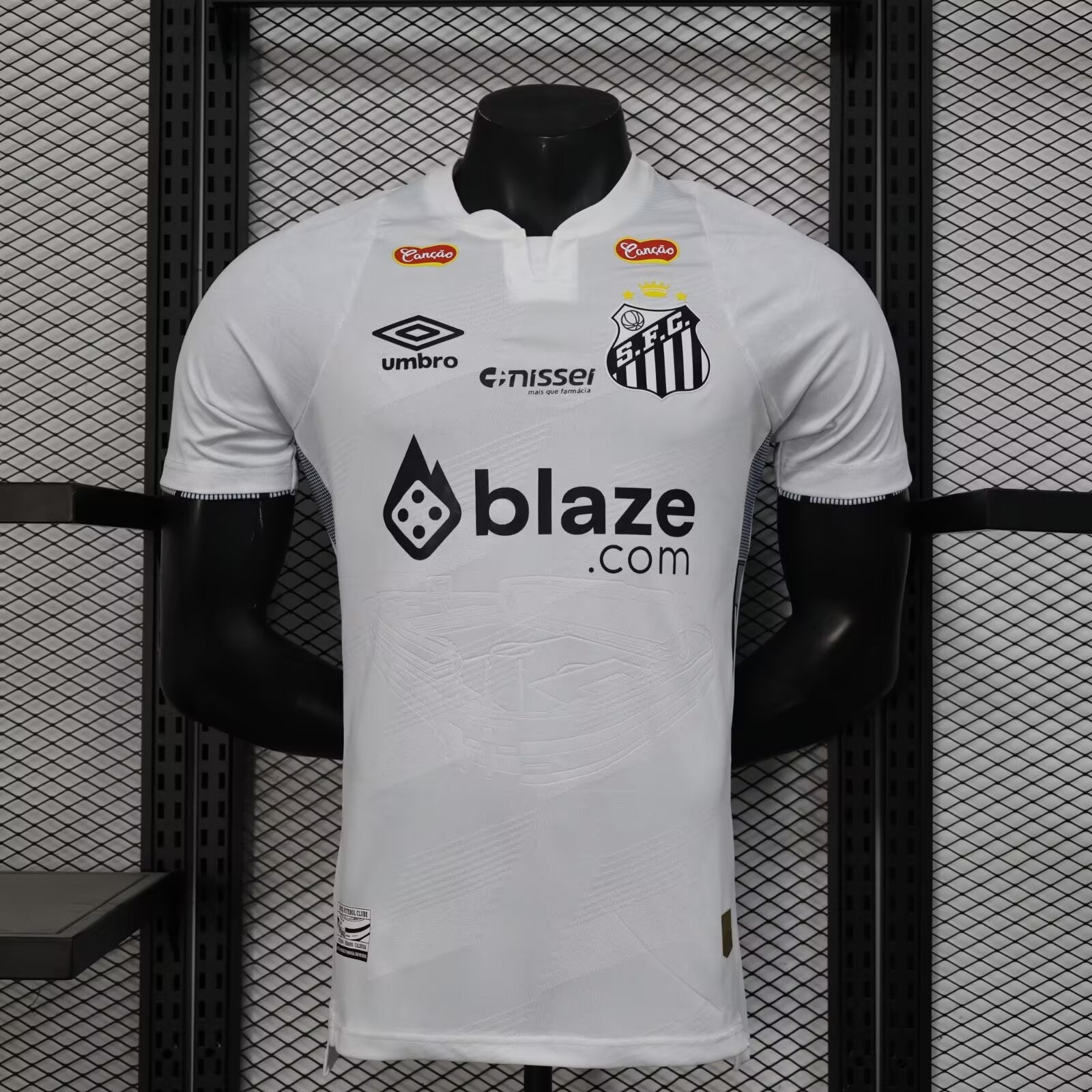Camisa Santos Home 2025 (Versão Jogador) - Patrocinada