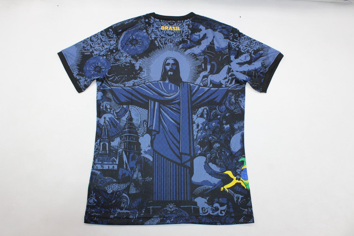 Camisa Seleção Brasileira "Cristo Azul" (Versão Jogador) | EDIÇÃO ESPECIAL
