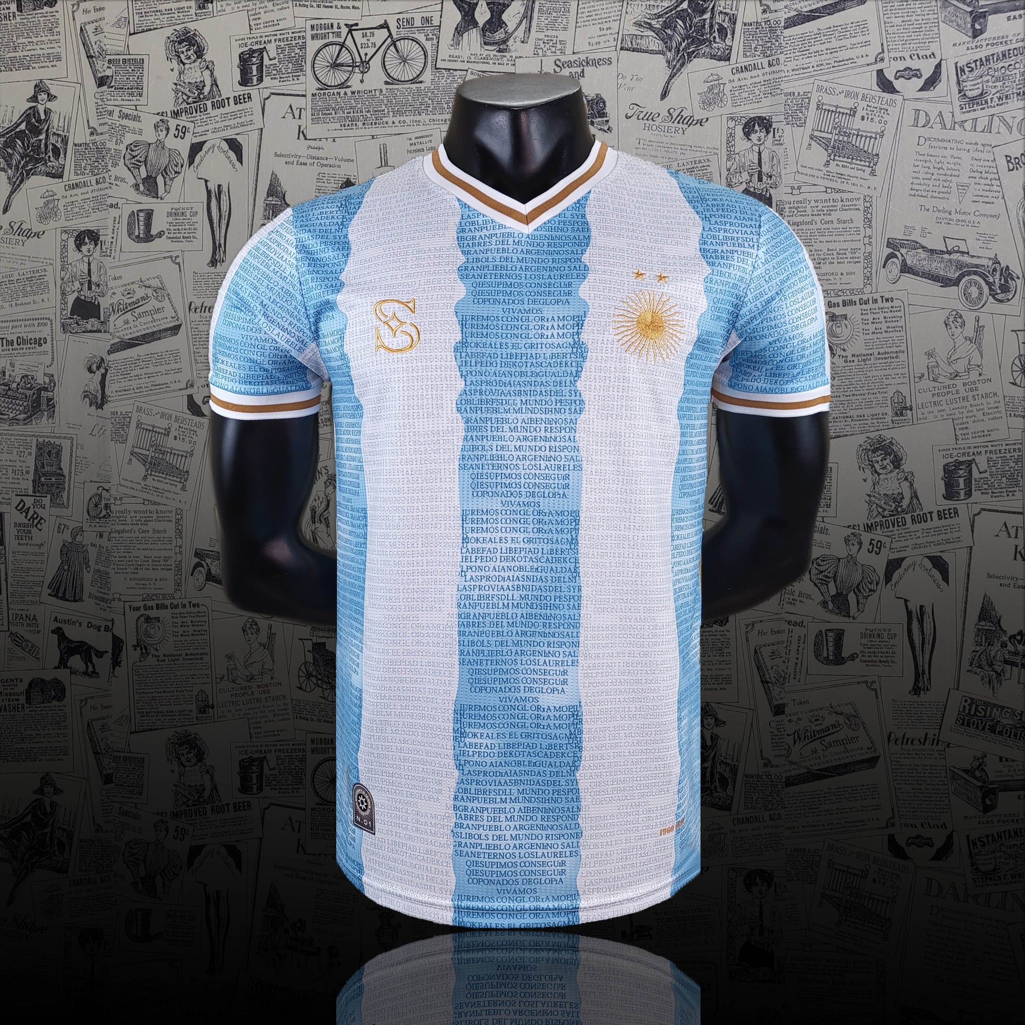 Camisa Argentina Seleção "Blue Concept" 22/23 (Versão Torcedor) | EDIÇÃO ESPECIAL