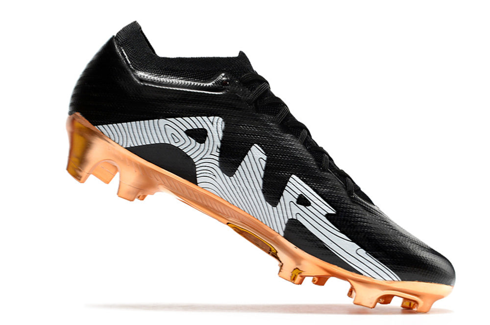 Chuteira de Campo Nike AIR Zoom Mercurial Vapor 15 Elite Black/Bronze| Football Boots