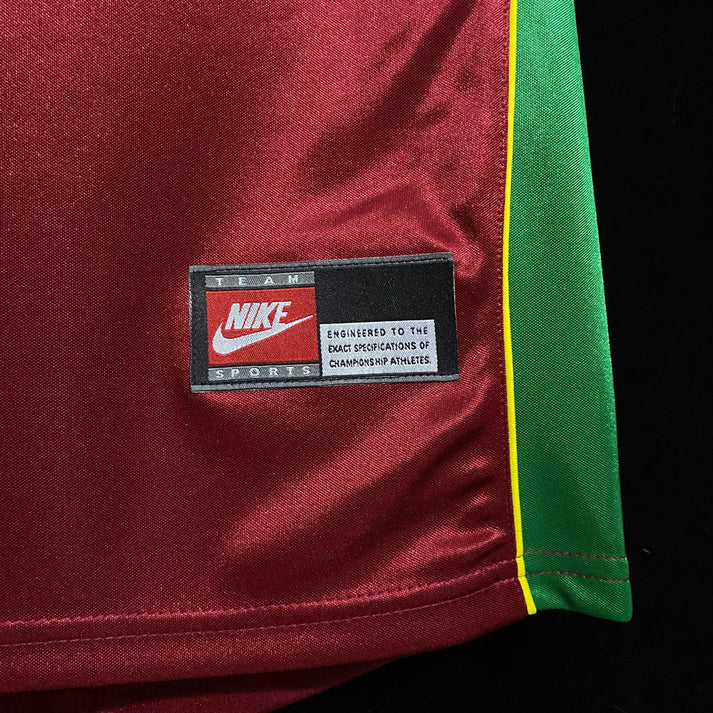 1998 Portuguese National Team Home Shirt (Retro Fan Version) 