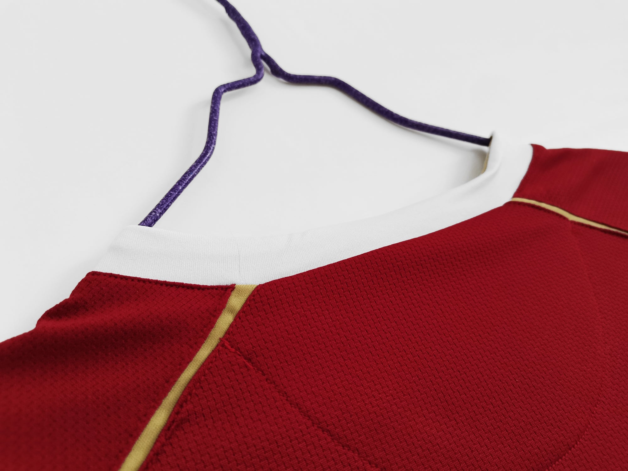 Camisa Manchester United Home 06/07 (Versão Manga Longa Retrô)