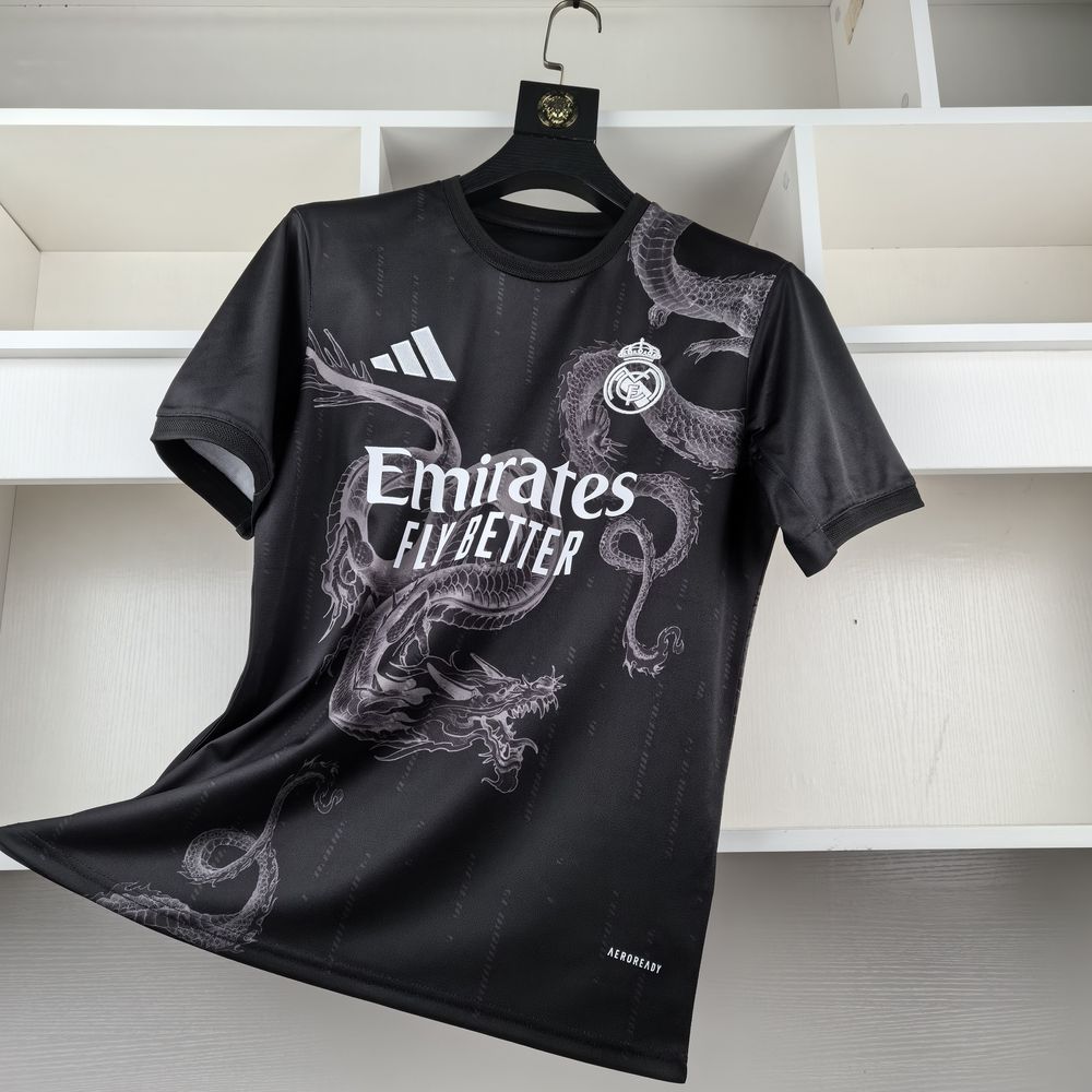 Camisa Real Madrid "Dark Dragon" 24/25 (Versão Torcedor) | EDIÇÃO ESPECIAL