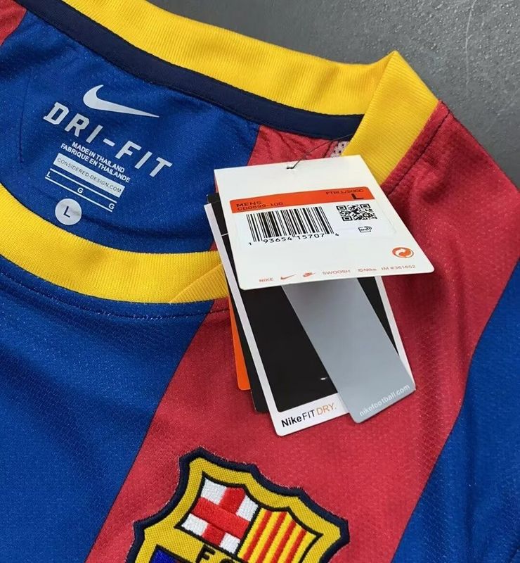 Camisa Barcelona Home 10/11 (Versão Jogador Retrô)