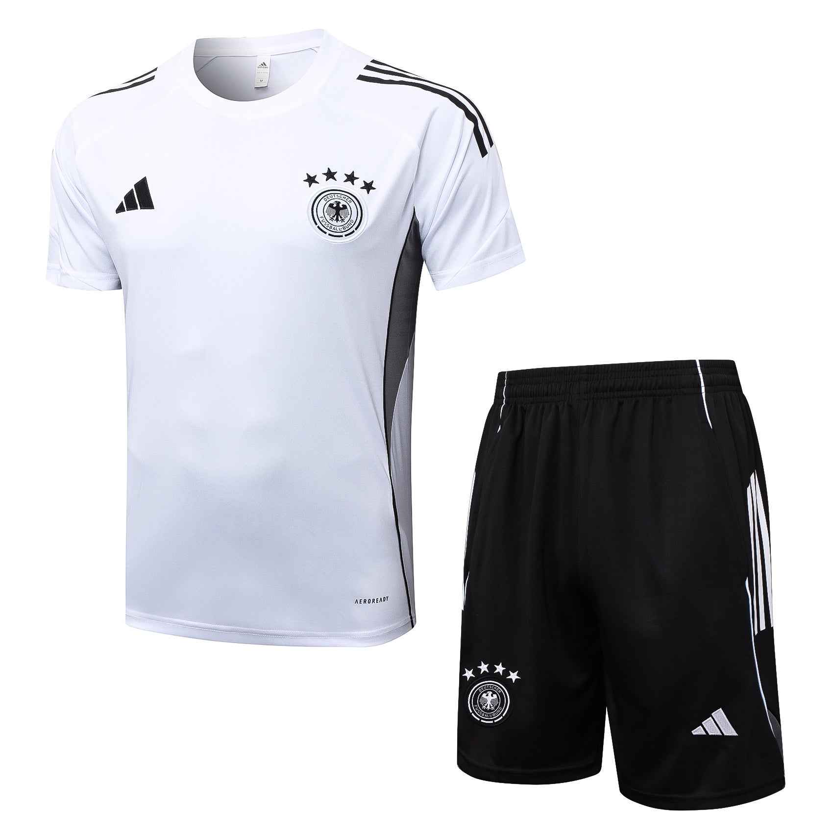 Kit Pre-Treino Seleção Alemanha Adulto/Infantil (Versão Torcedor)
