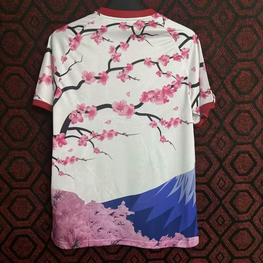 Camisa Seleção do Japão "Y-3 Pink Tree" 24/25 (Versão Torcedor) | EDIÇÃO ESPECIAL