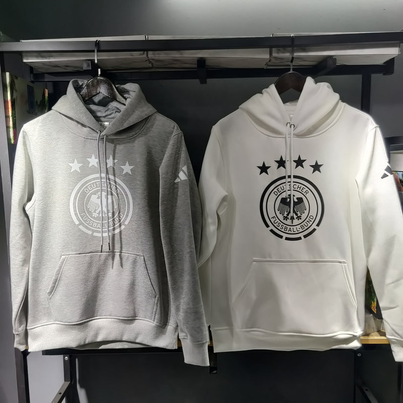 Moletom Seleção da Alemanha | Black/White Chest Logo