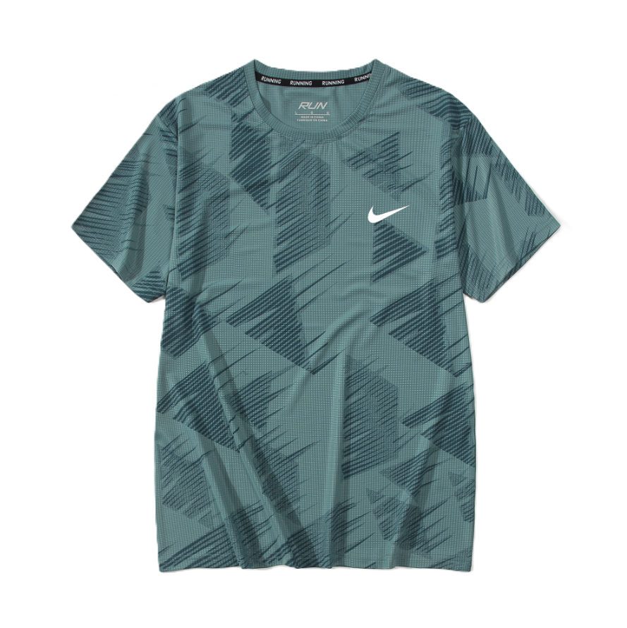 Camisa Nike "Running Cammo" Sportwear | Moda Esportiva