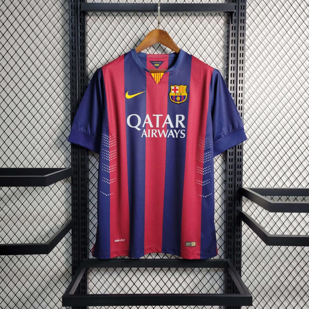 Camisa Barcelona Home 14/15 (Versão Retrô)
