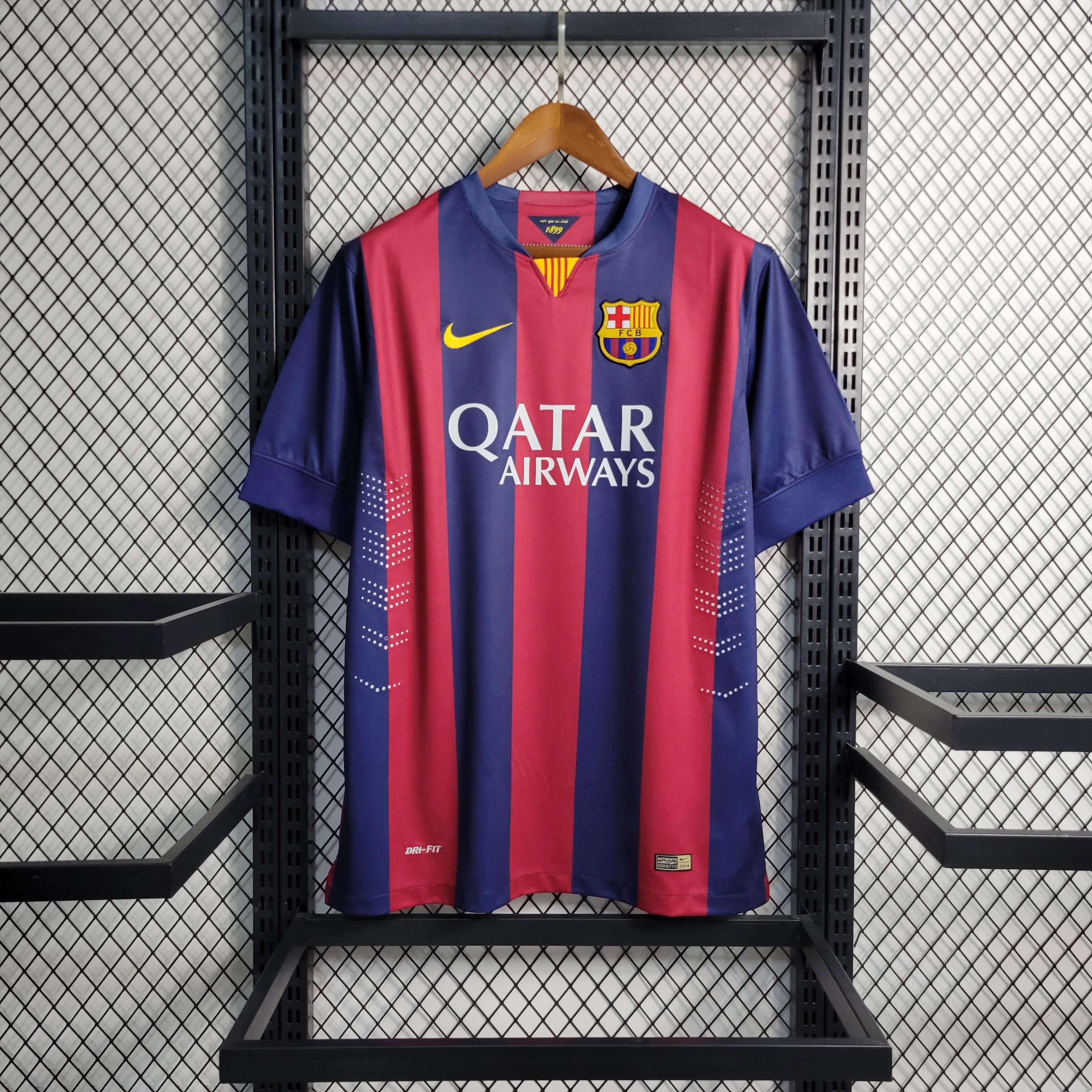 Barcelona Home Shirt 14/15 (Retro Version) 