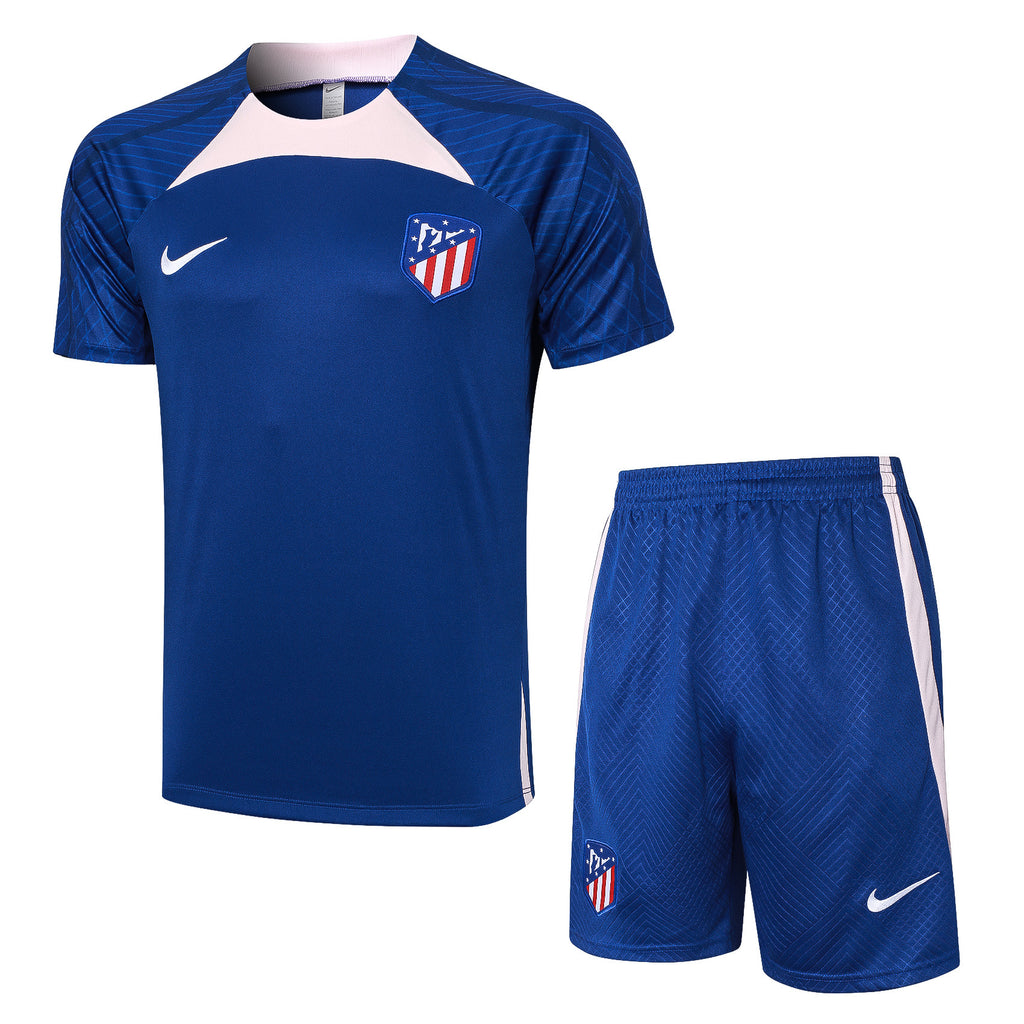 Kit Pre-Treino Atlético Madrid Adulto/Infantil (Versão Torcedor)