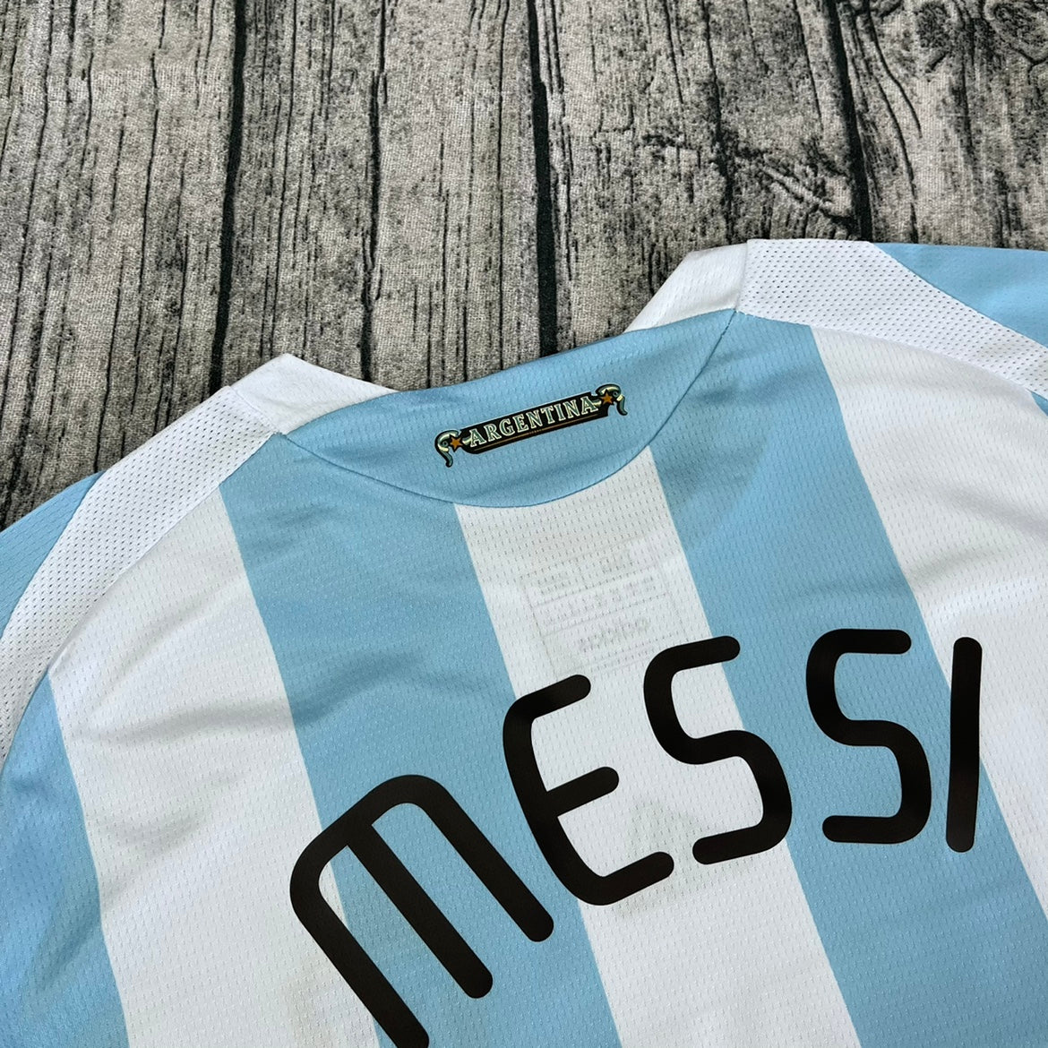 Camisa Seleção Argentina Home 2008 (Versão Retrô)