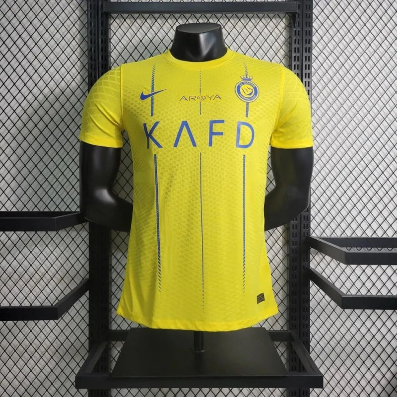 Camisa Al-Nassr FC 23/24 Home (Versão Jogador)