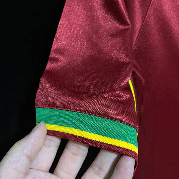 1998 Portuguese National Team Home Shirt (Retro Fan Version) 