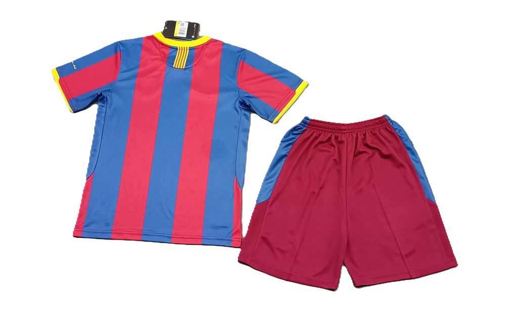 Barcelona Home 14/15 Retro Shirt - Blue and Red 